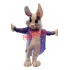 Happy Lightweight Brown Bunny Mascot Costume