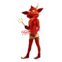 Red Lightweight Devil Mascot Costume