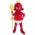 Fierce Deluxe Red Devil Mascot Costume