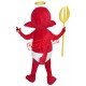 Fierce Deluxe Red Devil Mascot Costume