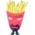 Funny French Fries Mascot Costume