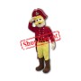 Red Realistic Lightweight Patriot Mascot Costume