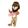 Cute Realistic Lion Mascot Costume