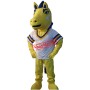 Yellow Deluxe Realistic Horse Mascot Costume