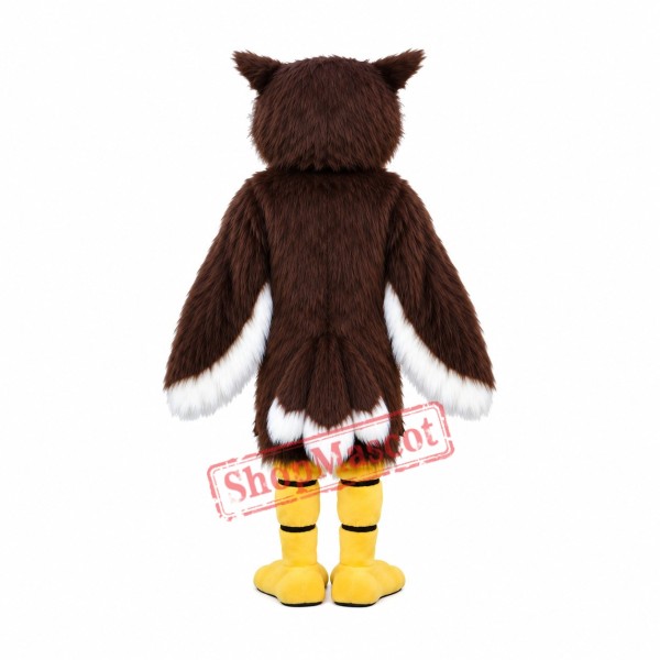 Deluxe Realistic Brown Owl Mascot Costume Deluxe Realistic Brown Owl Mascot Costume