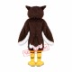 Deluxe Realistic Brown Owl Mascot Costume