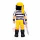 Deluxe Realistic Pirate Mascot Costume