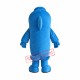 Affordable Realistic Blue Dolphin Mascot Costume Affordable Realistic Blue Dolphin Mascot Costume