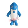 Affordable Realistic Blue Dolphin Mascot Costume