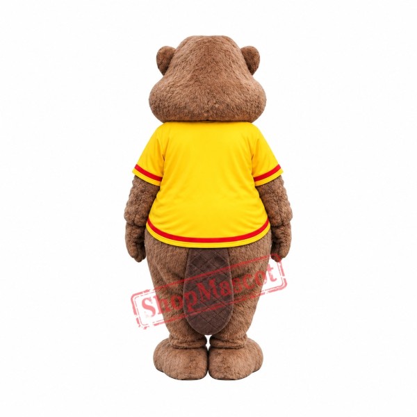 Deluxe Realistic Beaver Mascot Costume Deluxe Realistic Beaver Mascot Costume