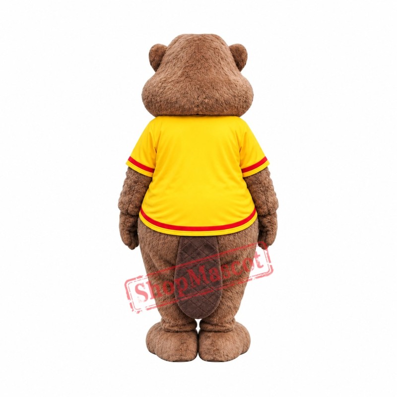 Deluxe Realistic Beaver Mascot Costume Deluxe Realistic Beaver Mascot Costume