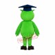Affordable Realistic Green Owl Mascot Costume
