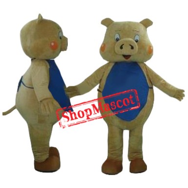 Affordable Realistic Pig Mascot Costume