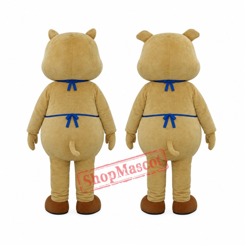 Affordable Realistic Pig Mascot Costume Affordable Realistic Pig Mascot Costume