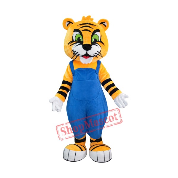 Affordable Cute Realistic Tiger Mascot Costume Affordable Cute Realistic Tiger Mascot Costume