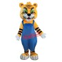 Affordable Cute Realistic Tiger Mascot Costume