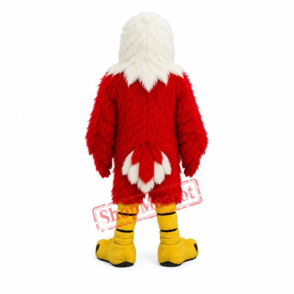Sport Realistic Red Eagle Mascot Costume Sport Realistic Red Eagle Mascot Costume