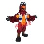Realistic Aviator Eagle Mascot Costume