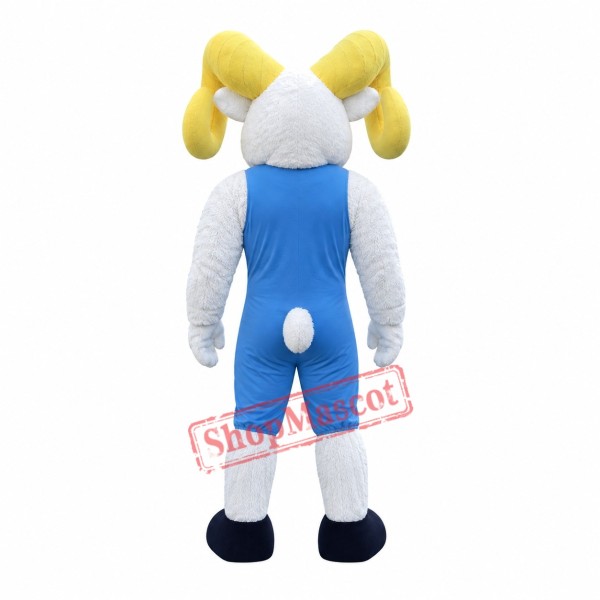 Sport Realistic Ram Mascot Costume Sport Realistic Ram Mascot Costume