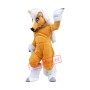 Power Realistic Brown Horse Mascot Costume
