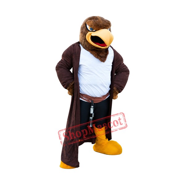 Power Realistic Brown Eagle Mascot Costume