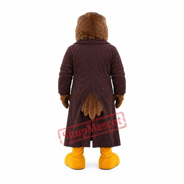 Power Realistic Brown Eagle Mascot Costume