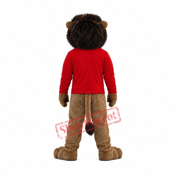 Happy Deluxe Realistic Lightweight Lion Mascot Costume Happy Deluxe Realistic Lightweight Lion Mascot Costume