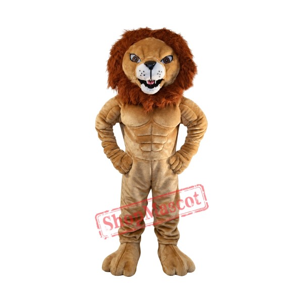 Lovely Realistic Lightweight Lion Mascot Costume