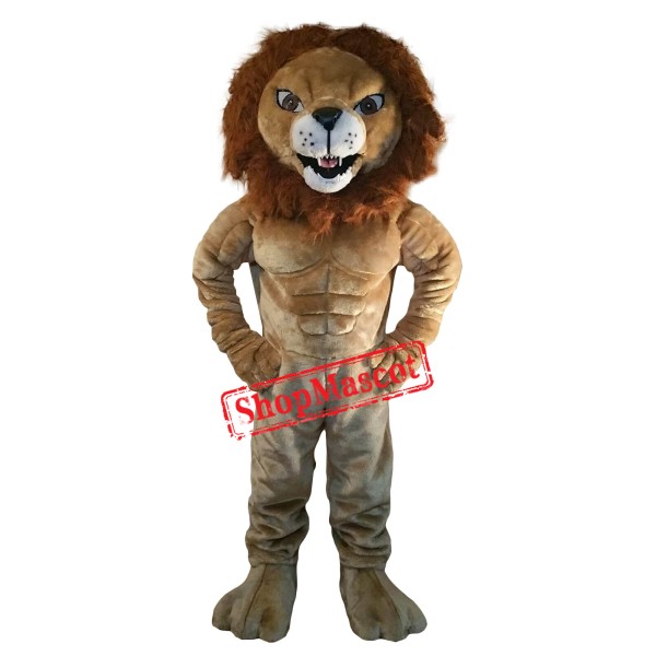 Lovely Realistic Lightweight Lion Mascot Costume