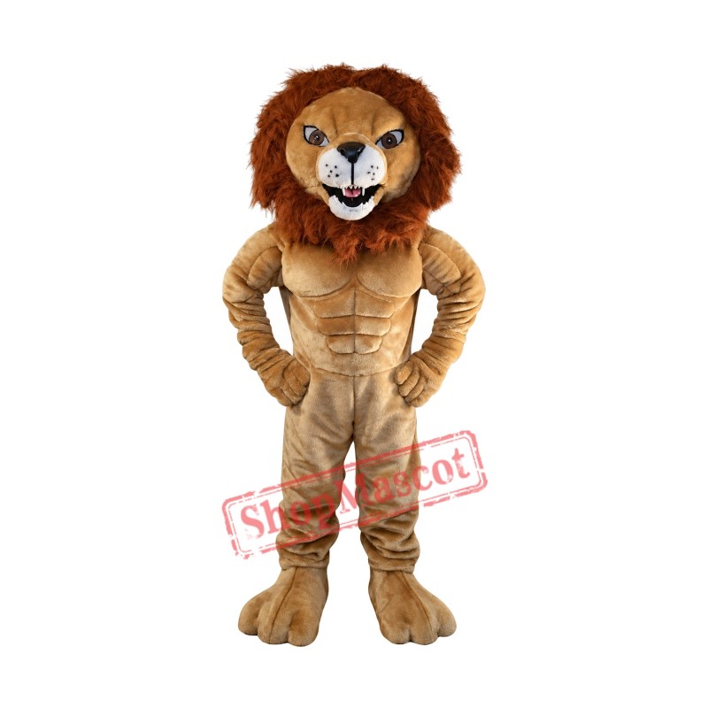 Lovely Realistic Lightweight Lion Mascot Costume Lovely Realistic Lightweight Lion Mascot Costume