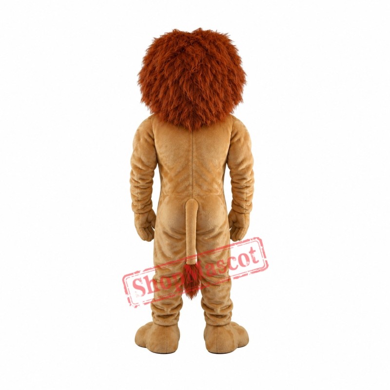 Lovely Realistic Lightweight Lion Mascot Costume Lovely Realistic Lightweight Lion Mascot Costume