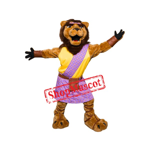 Friendly Deluxe Realistic Lightweight Lion Mascot Costume Friendly Deluxe Realistic Lightweight Lion Mascot Costume