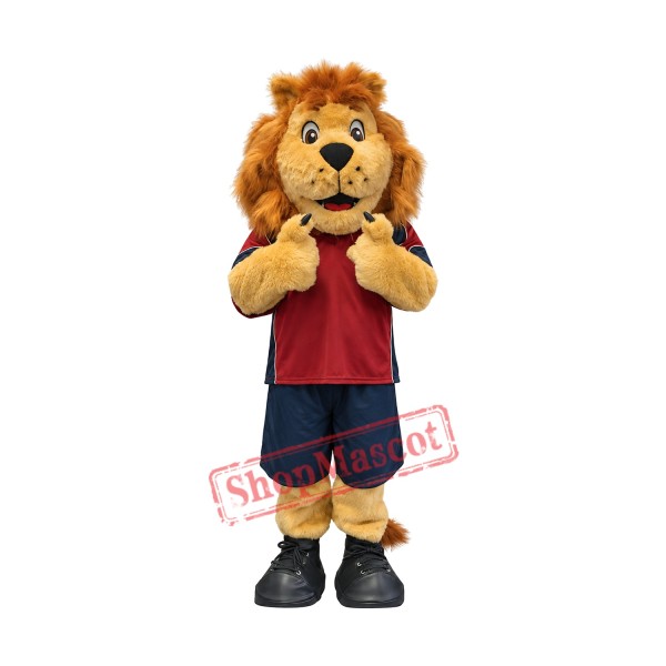 Sport Deluxe Realistic Lightweight Lion Mascot Costume