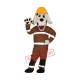 Friendly Deluxe Realistic Lightweight Fire Dog Mascot Costume Friendly Deluxe Realistic Lightweight Fire Dog Mascot Costume
