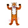 Tiger Mascot Costume for Adults
