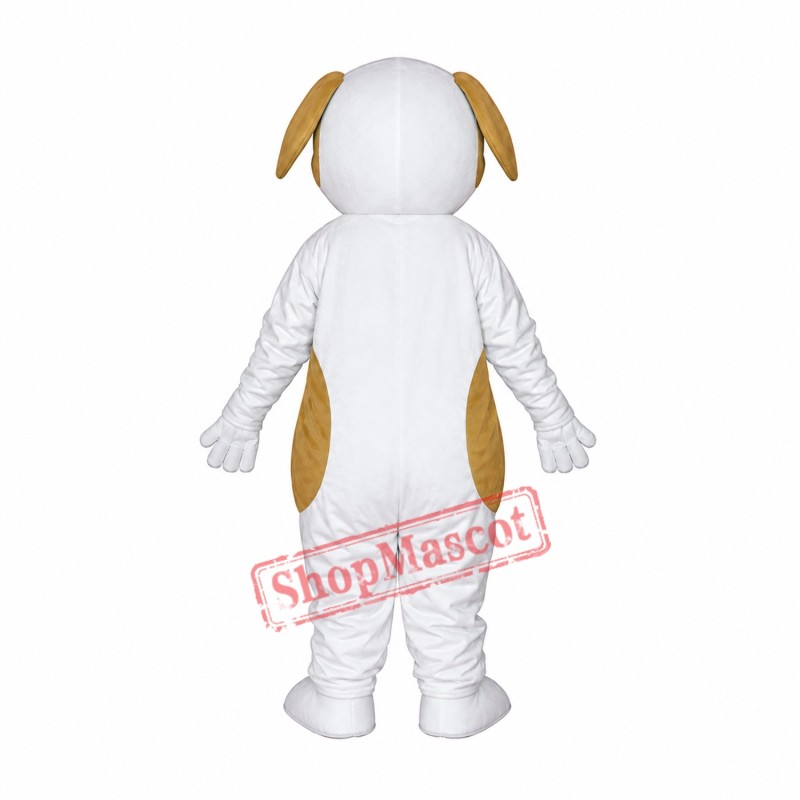 Brown and White Dog Adult Mascot Costume Free Shipping Brown and White Dog Adult Mascot Costume Free Shipping