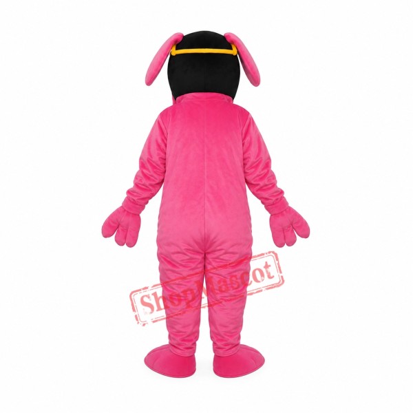 Glasses Dog Mascot Adult Costume Free Shipping Glasses Dog Mascot Adult Costume Free Shipping