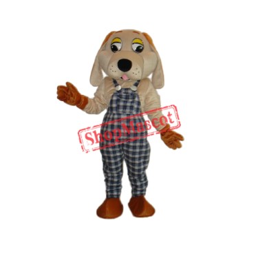 2nd Version Lucky Dog Mascot Adult Costume Free Shipping