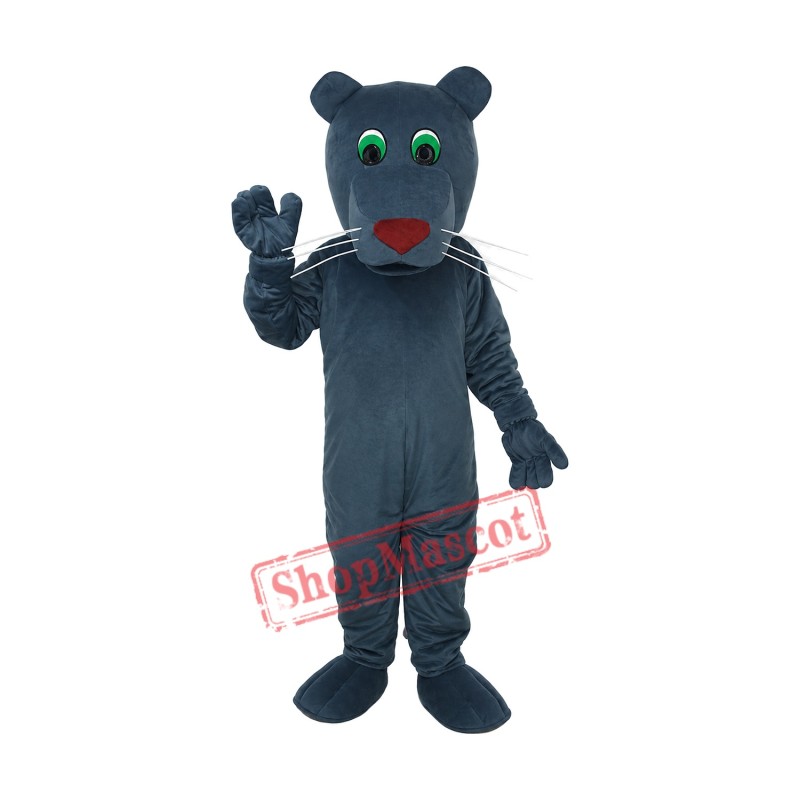 Black Mouth Dog Mascot Adult Costume Free Shipping