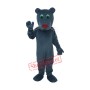 Black Mouth Dog Mascot Adult Costume Free Shipping