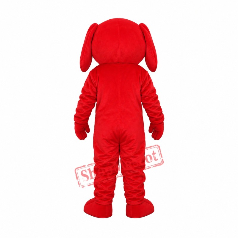 Black Nose Rooney Red Dog Mascot Adult Costume Free Shipping Black Nose Rooney Red Dog Mascot Adult Costume Free Shipping