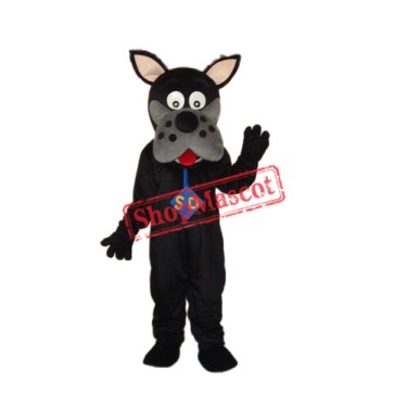 Black Scooby-Doo Mascot Adult Costume Free Shipping