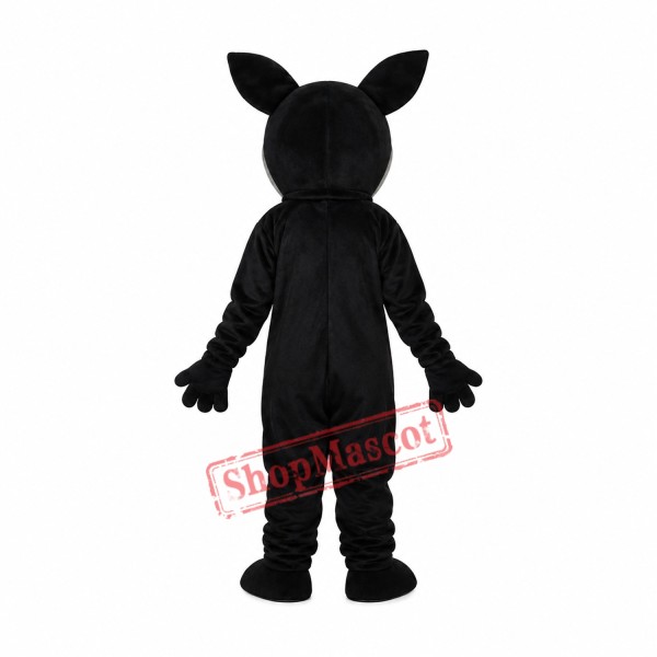 Black Scooby-Doo Mascot Adult Costume Free Shipping Black Scooby-Doo Mascot Adult Costume Free Shipping