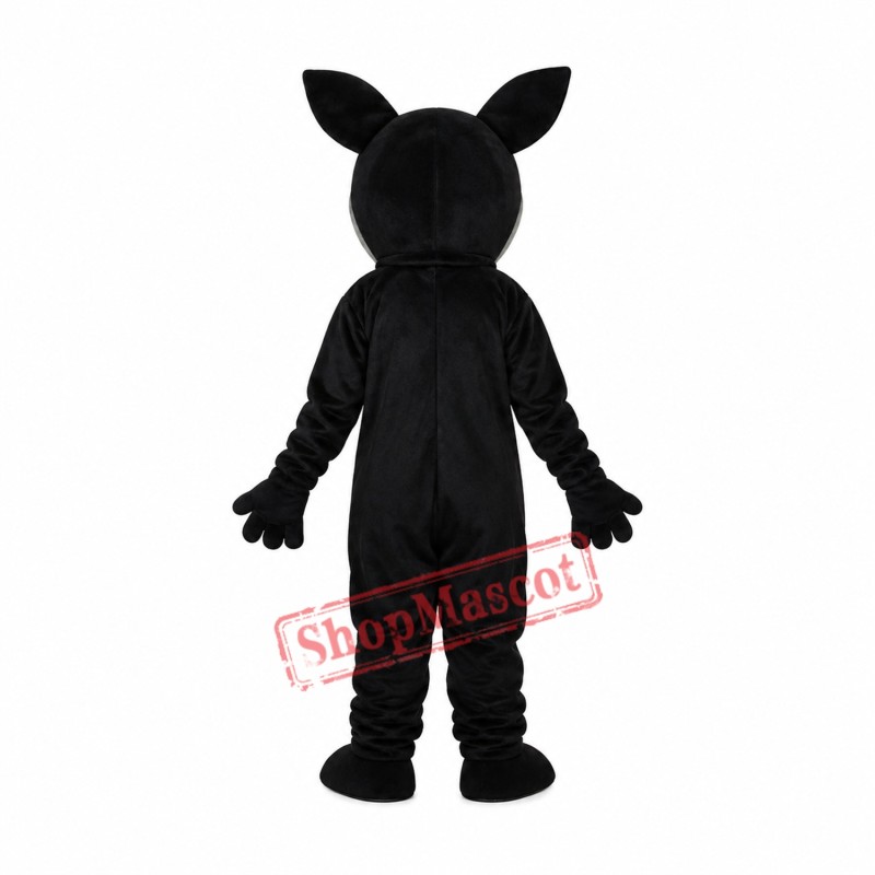 Black Scooby-Doo Mascot Adult Costume Free Shipping Black Scooby-Doo Mascot Adult Costume Free Shipping