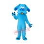 Blue Dog Mascot Adult Costume Free Shipping