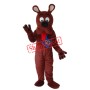 Old Version Scooby-Doo Mascot Adult Costume Free Shipping
