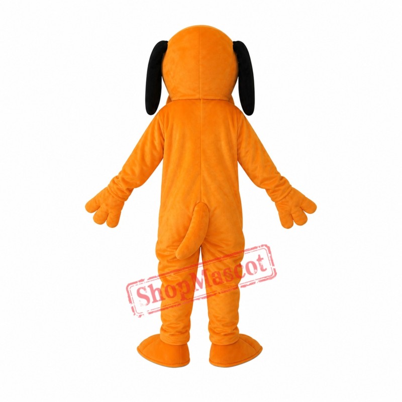 Orange Dog Mascot Adult Costume Free Shipping Orange Dog Mascot Adult Costume Free Shipping