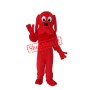 Red Dog Mascot Adult Costume Free Shipping