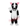Revised Dog Mascot Adult Costume Free Shipping