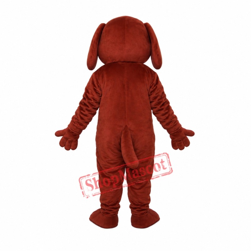Rooney Brown Dog Mascot Adult Costume Free Shipping Rooney Brown Dog Mascot Adult Costume Free Shipping